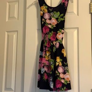 Junior size small floral dress